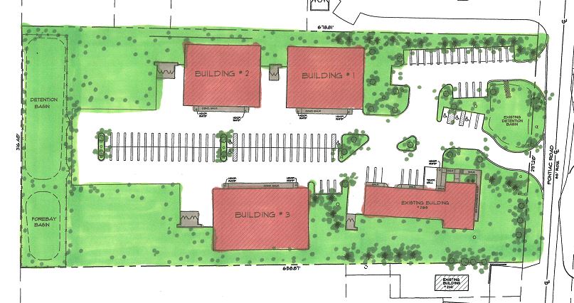 SK - new buildings color rendering